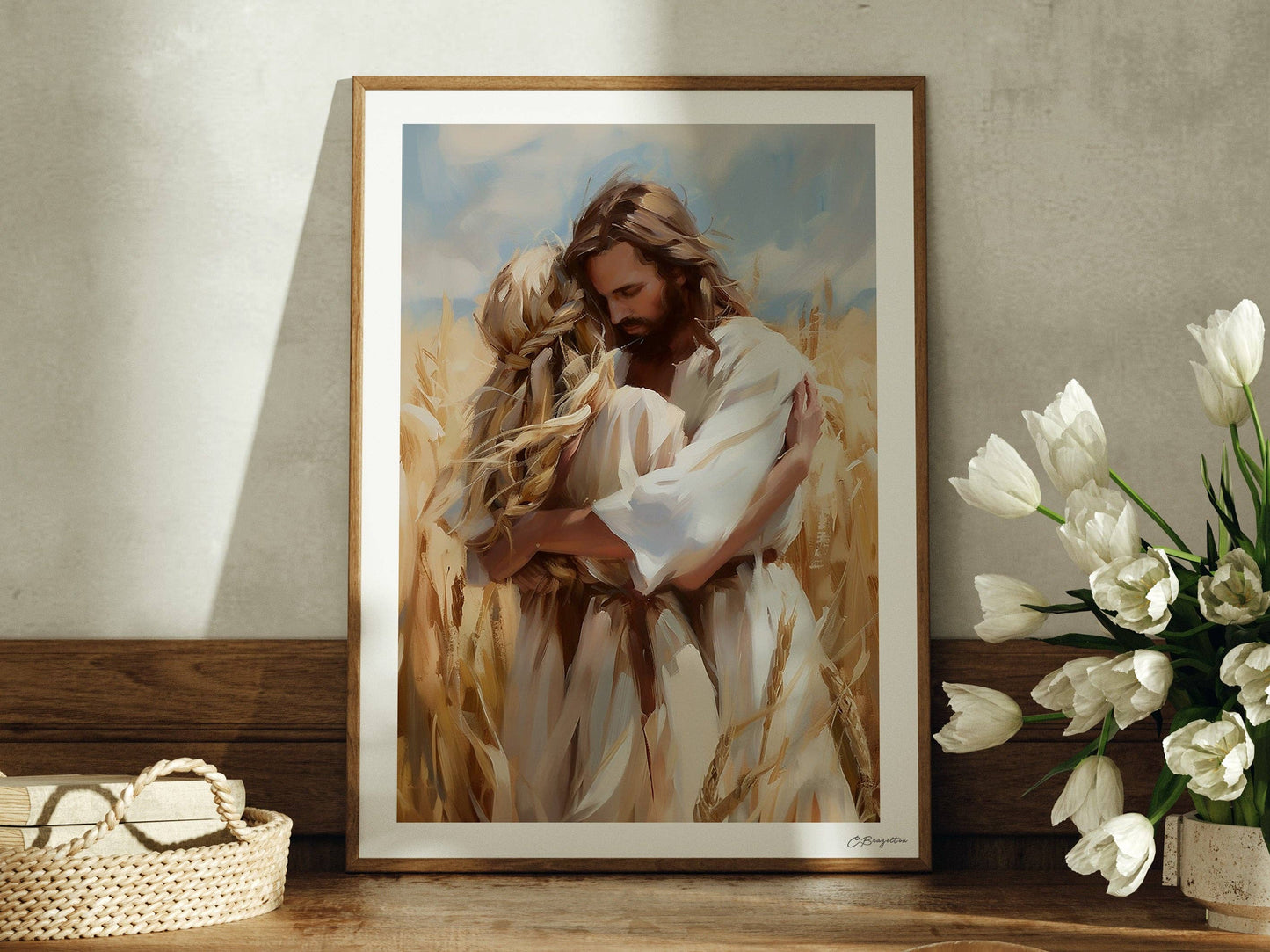 Healing Embrace "Blonde" | Fine Art Print