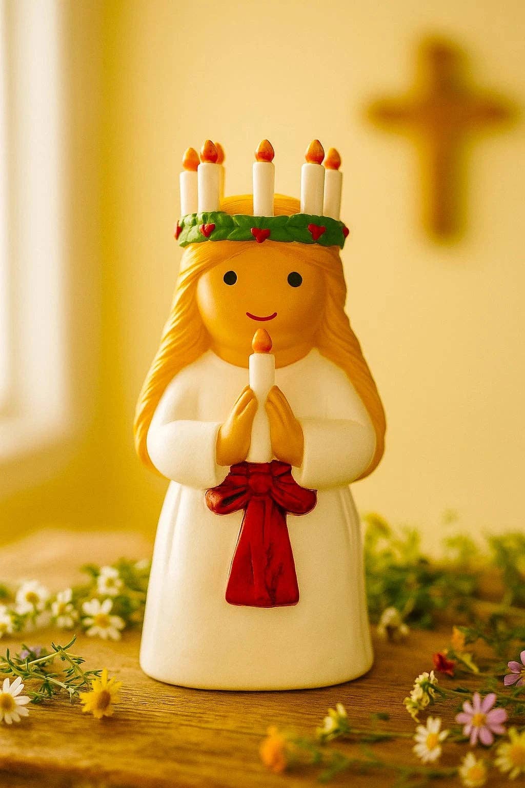 Saint Lucy Kids Statue