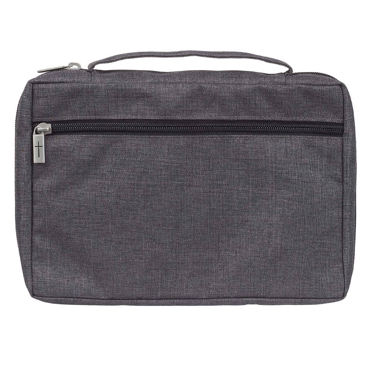Bible Cover Value Gray/Black I Know the Plans Jer. 29:11