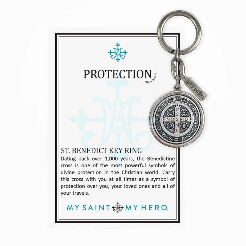 Protection on a Ring St. Benedictine Key Ring