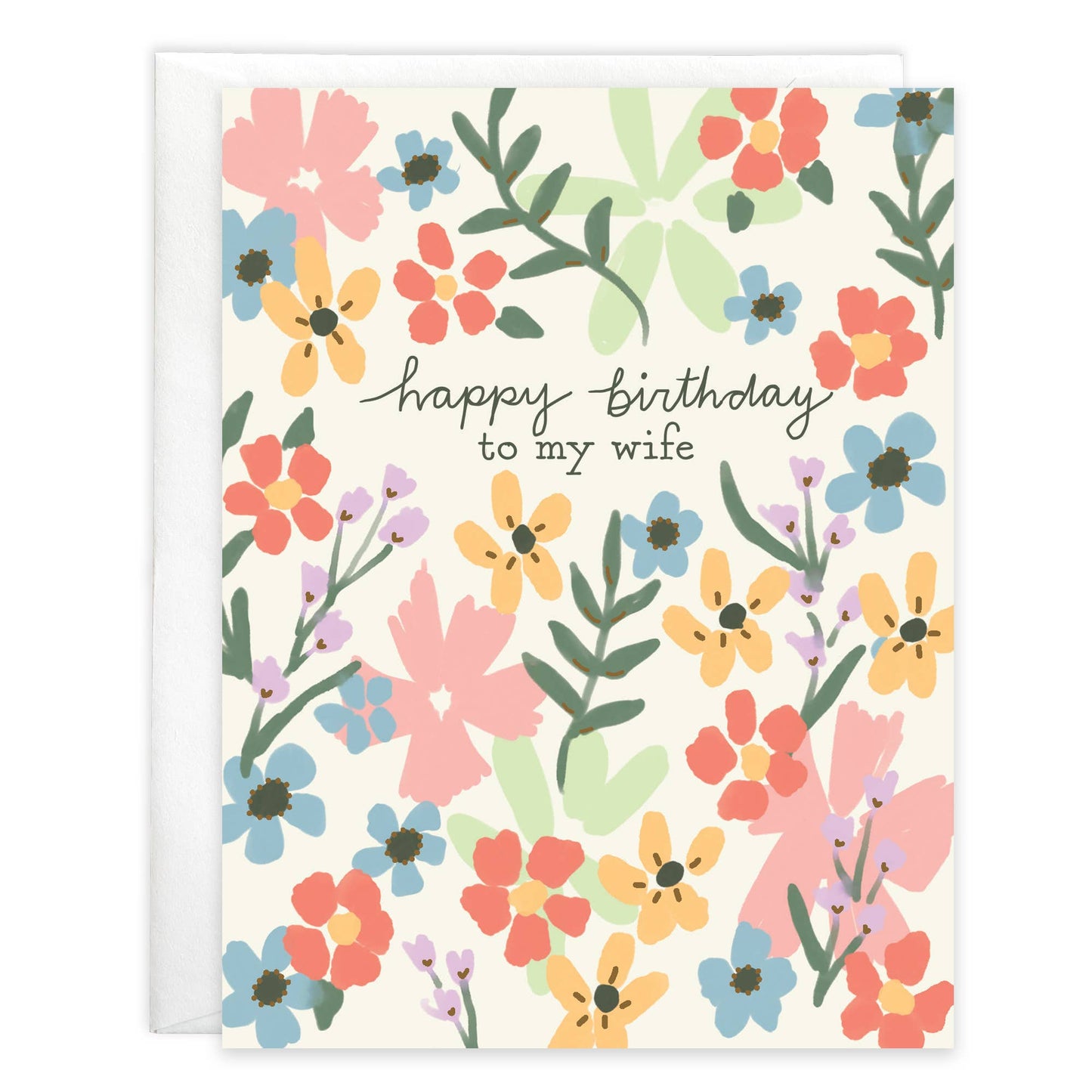 GC-Birthday Wife Floral