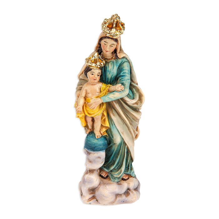 4" Hand Painted Statue of Our Lady of Victory