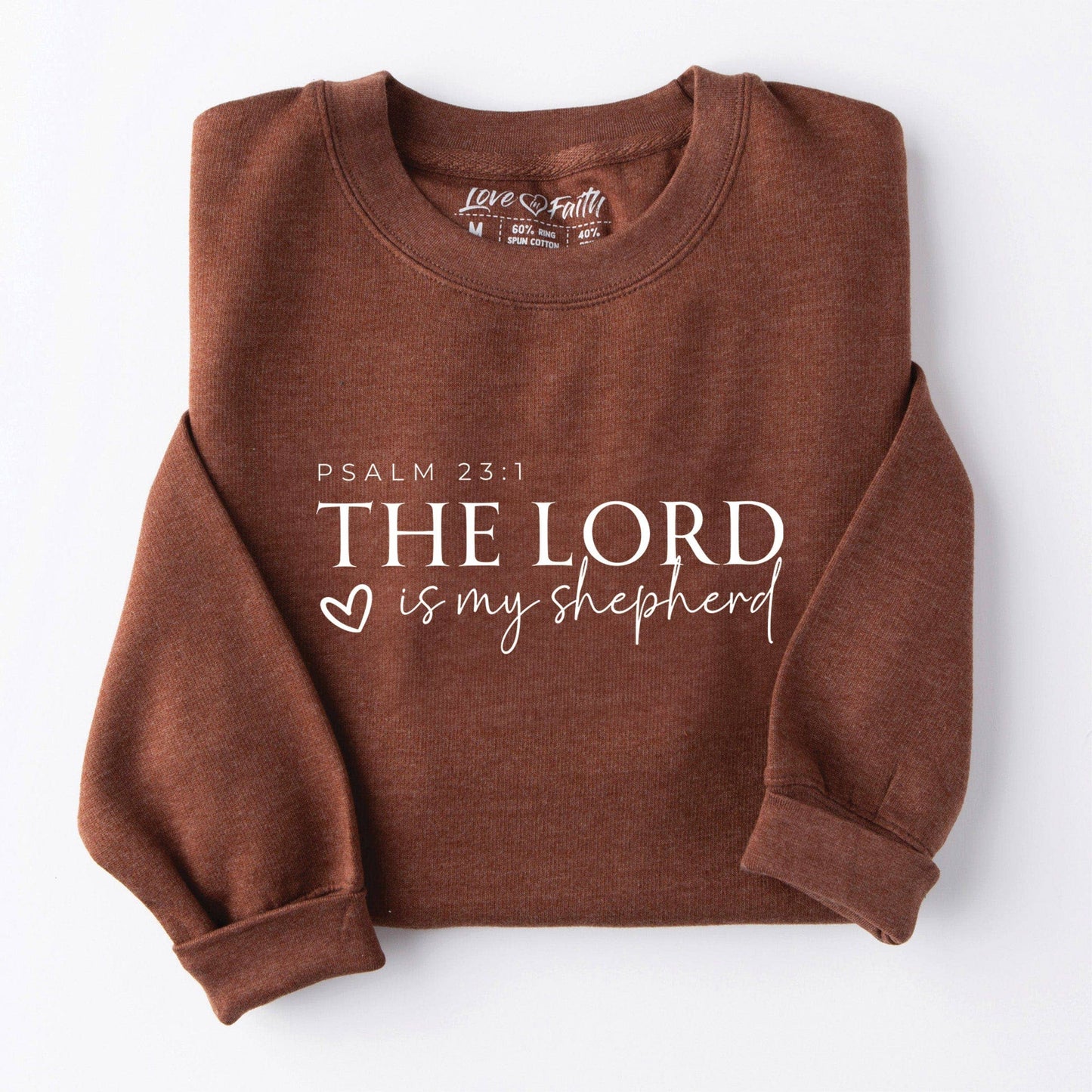 The Lord is my Shepherd Graphic Sweatshirt
