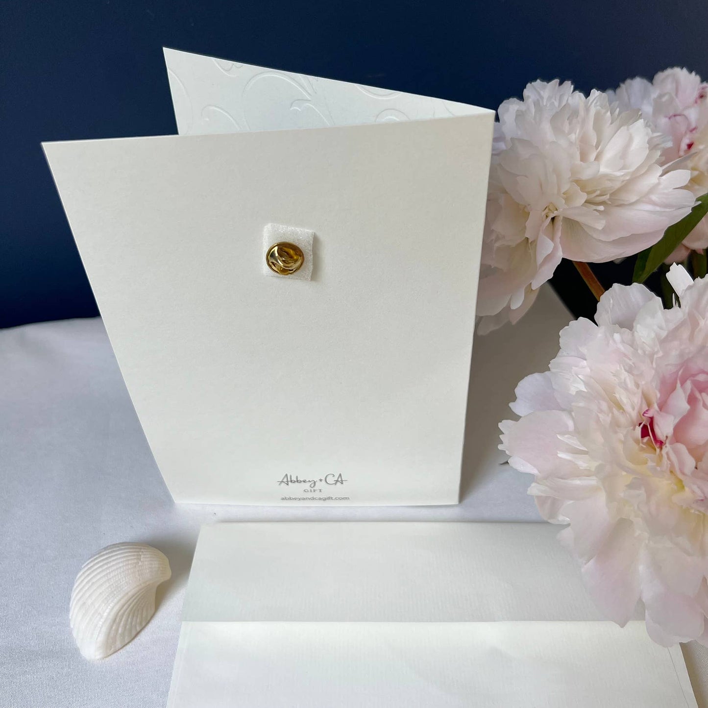 Guardian Angel Greeting Card with Pin
