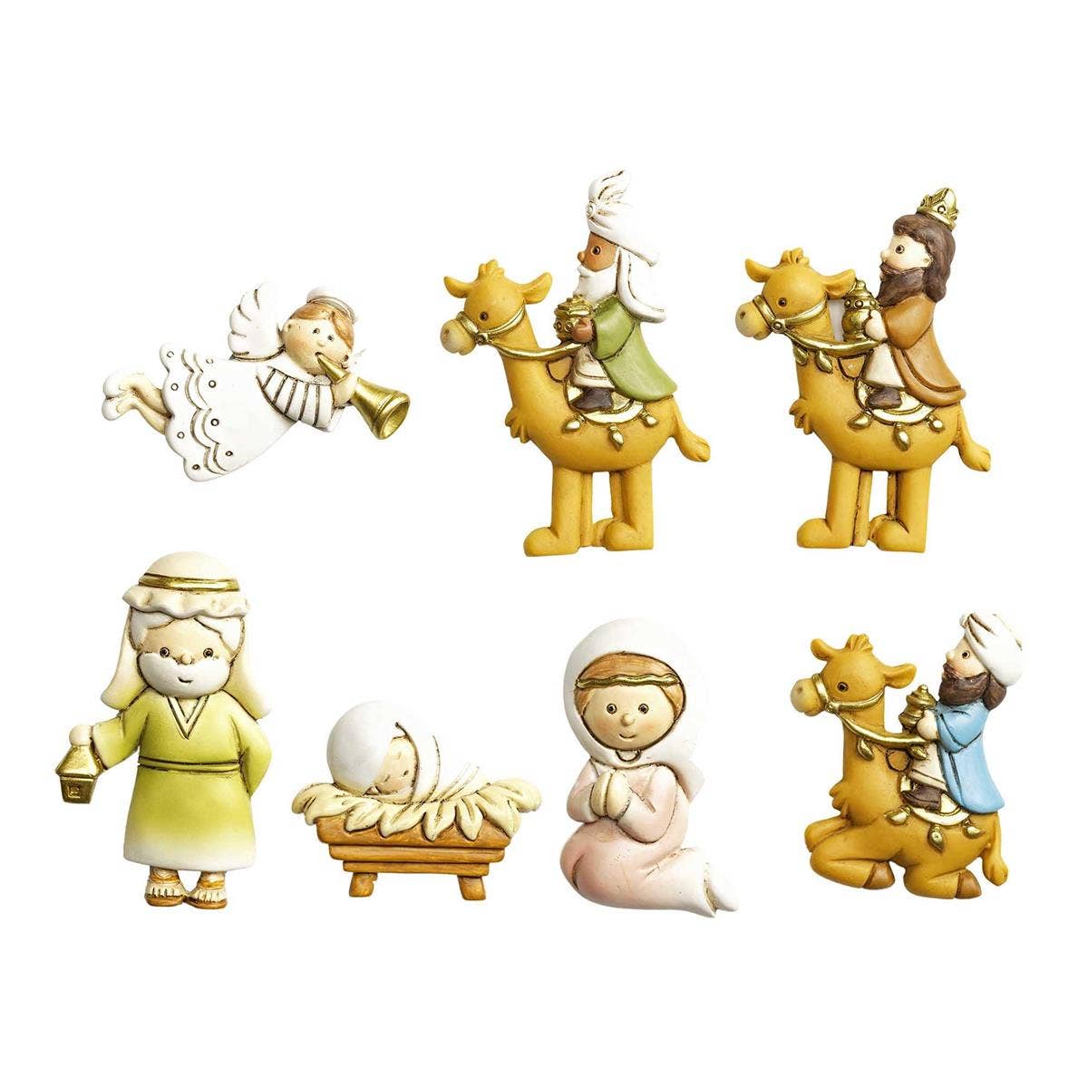 Nativity Magnet 7 Piece Set