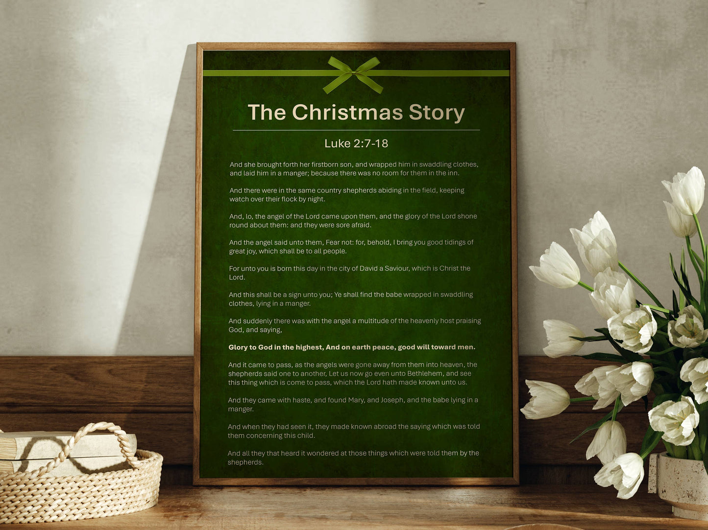 The Christmas Story | Fine Art Print