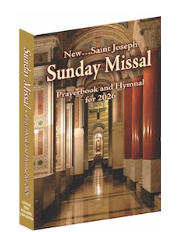 St. Joseph Sunday Missal Prayerbook And Hymnal For 2026