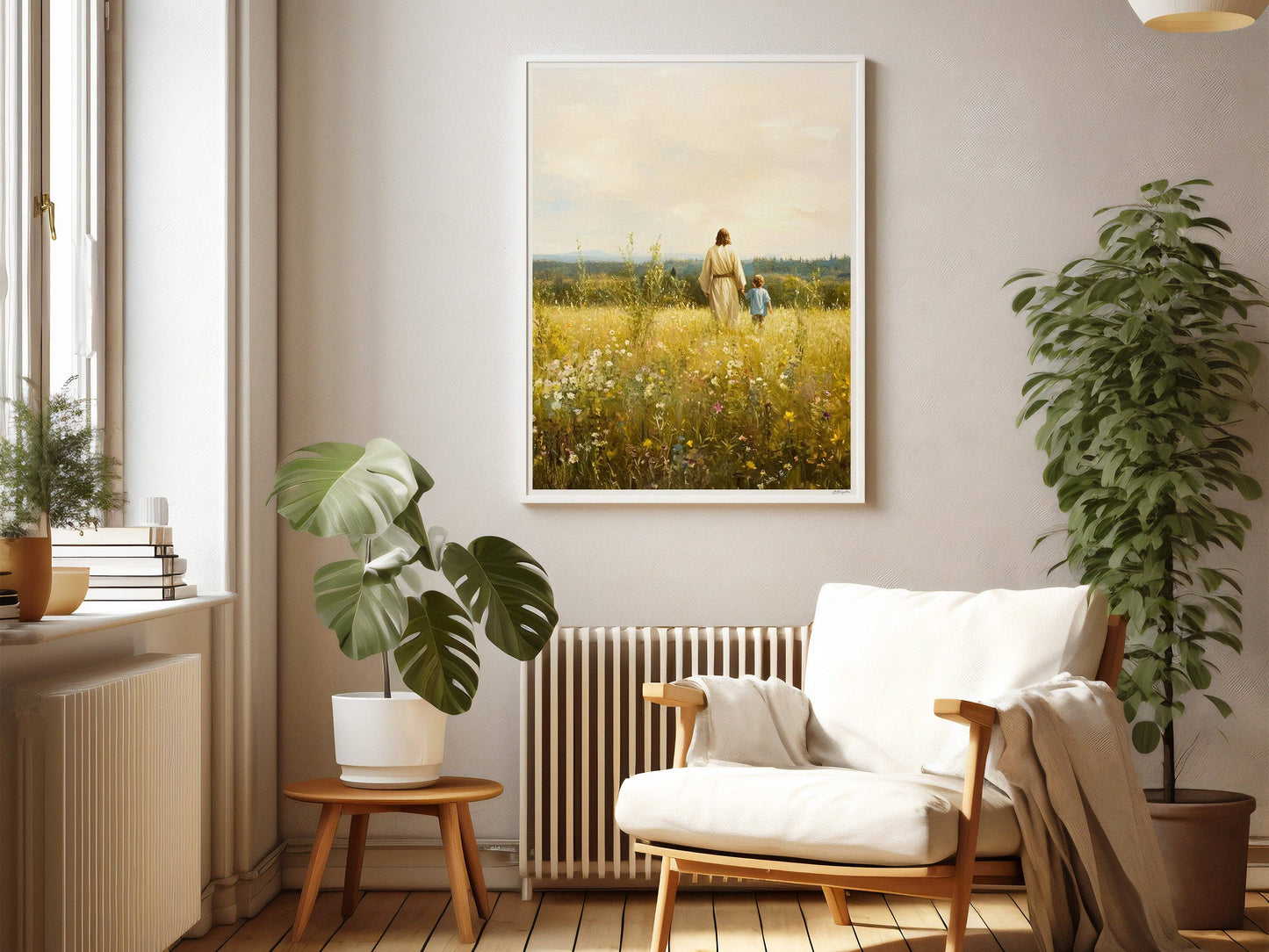 Hand in Hand | Signed Handmade Art Print