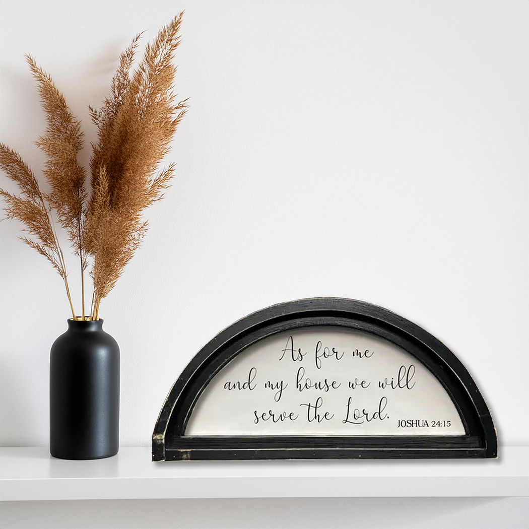 FRAMED CANVAS SERVE THE LORD