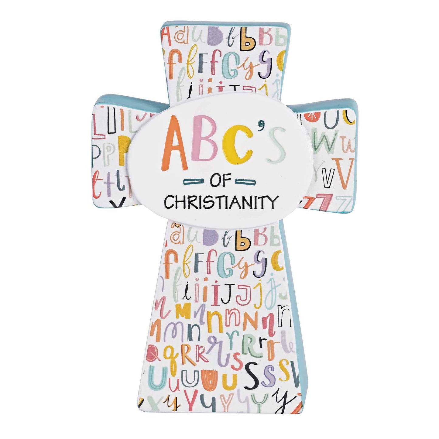 👀Tabletop Cross ABC Of Christianity