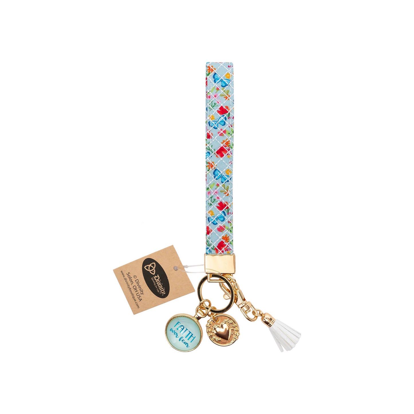 Wristlet Keychain: Faith