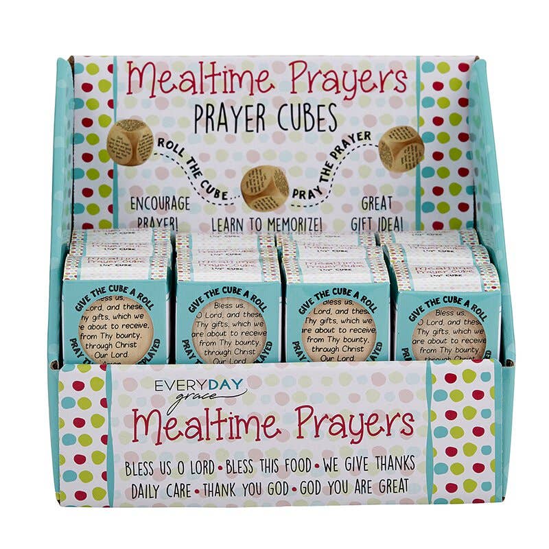 Mealtime Prayer Cube - single