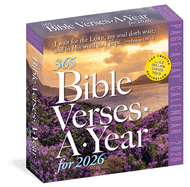 365 Bible Verses-A-Year Page-A-Day(r) Calendar 2026