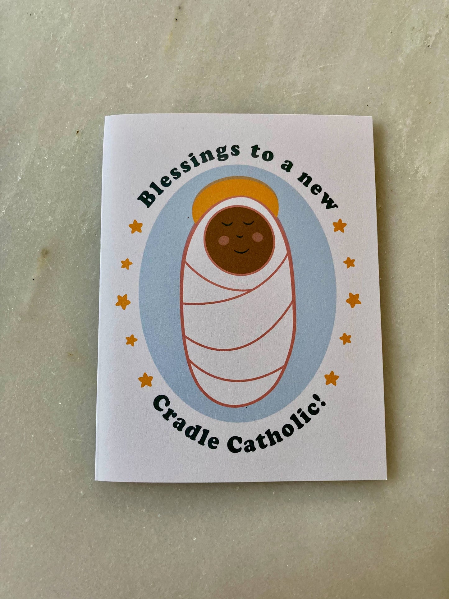 Cradle Catholic | Catholic New Baby Card