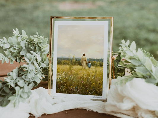 Hand in Hand | Signed Handmade Art Print