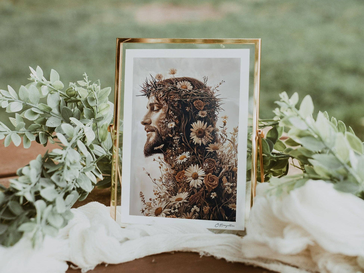 Crown of Glory #2 | Signed Handmade Art Print