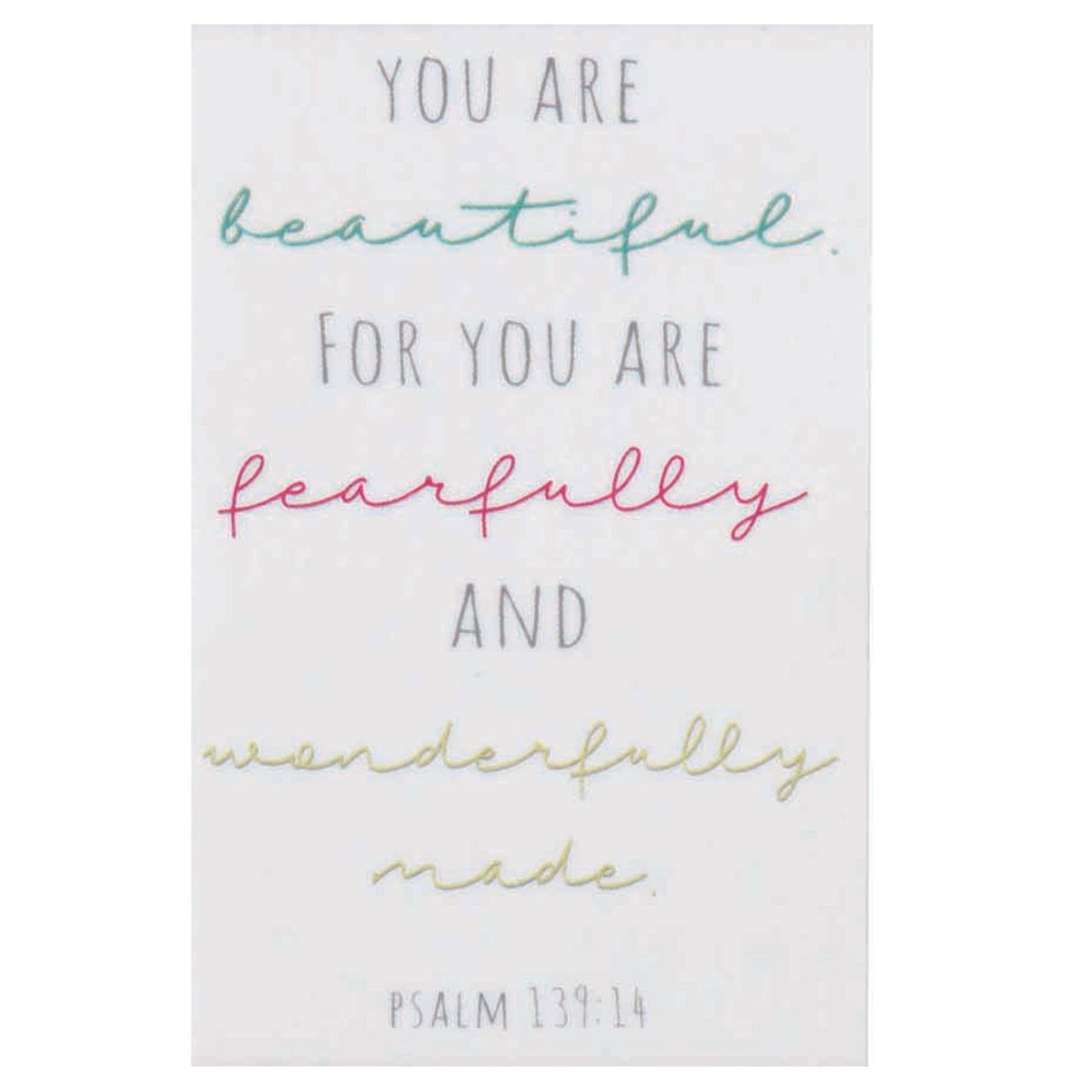 BKM TASSEL YOU ARE BEAUTIFUL 2X6