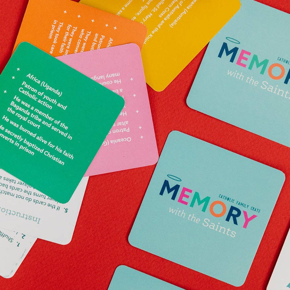 Saints Memory Game + Flashcards