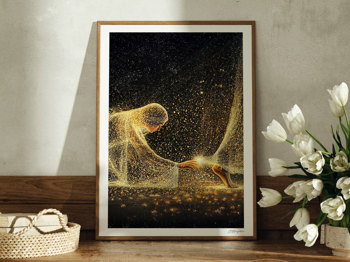 Faith in Him #2 | Signed Handmade Art Print