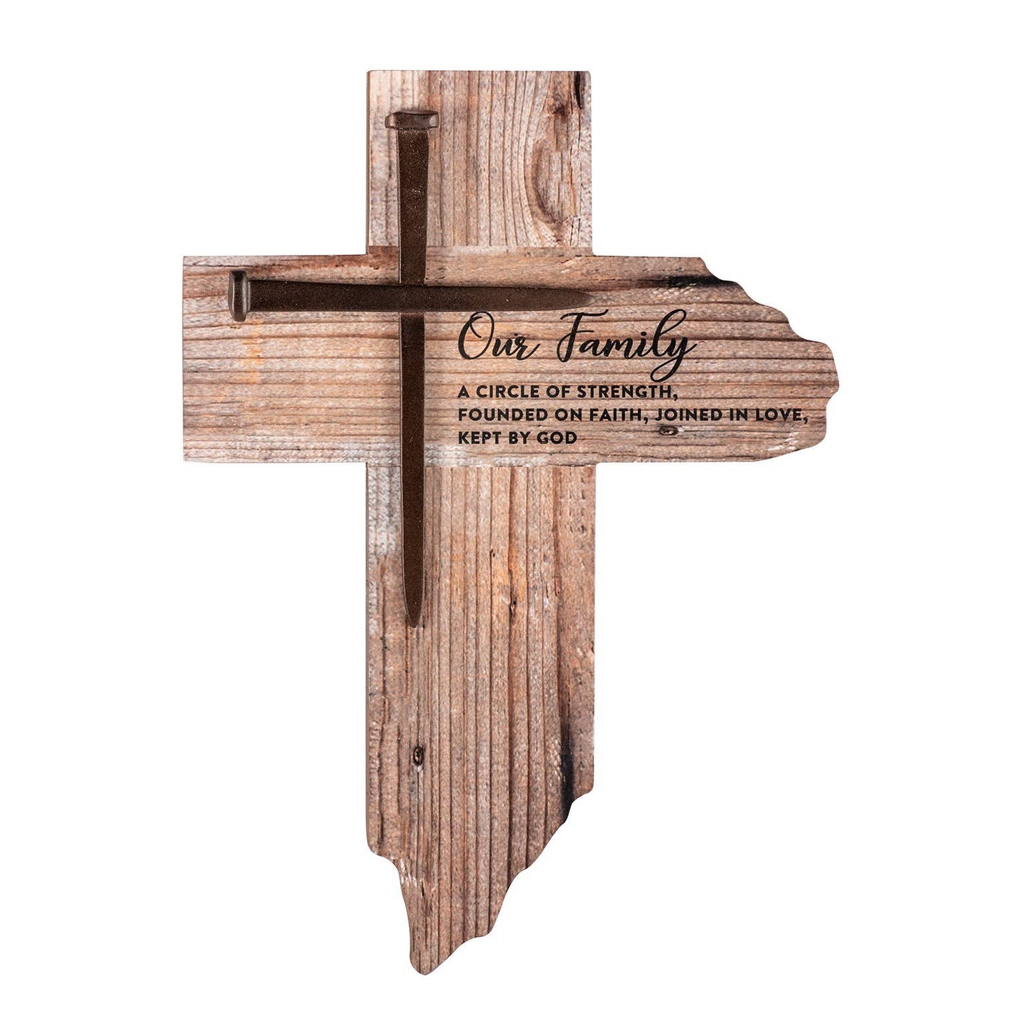 Our Family Wall Cross