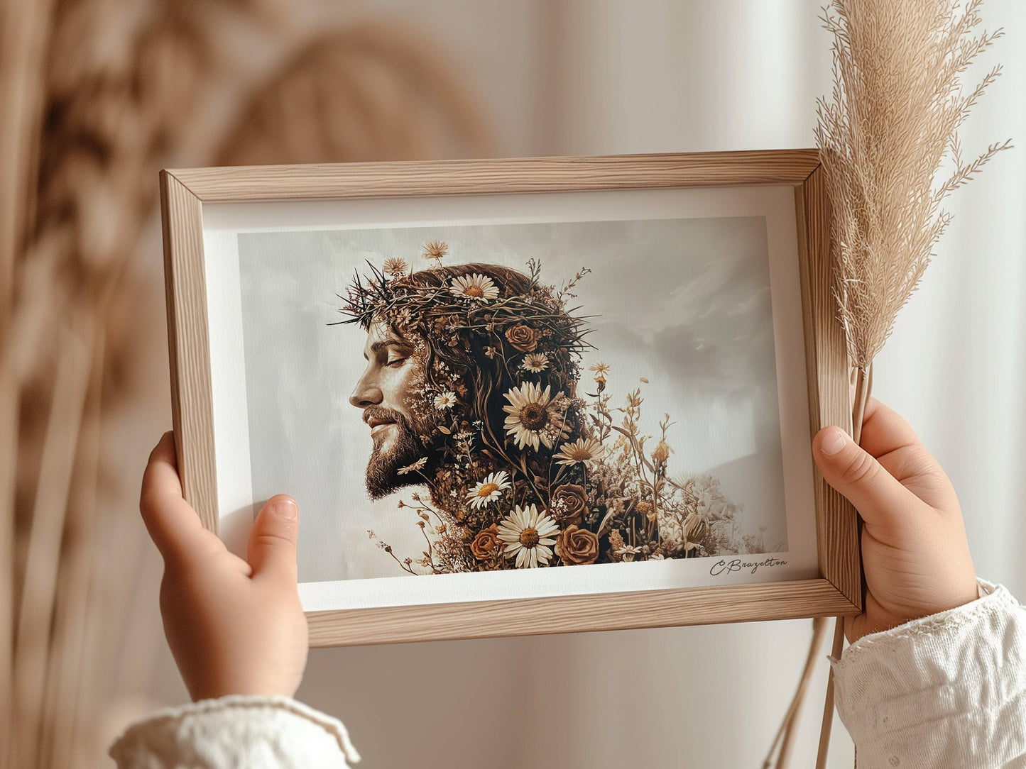 Crown of Glory #2 | Signed Handmade Art Print