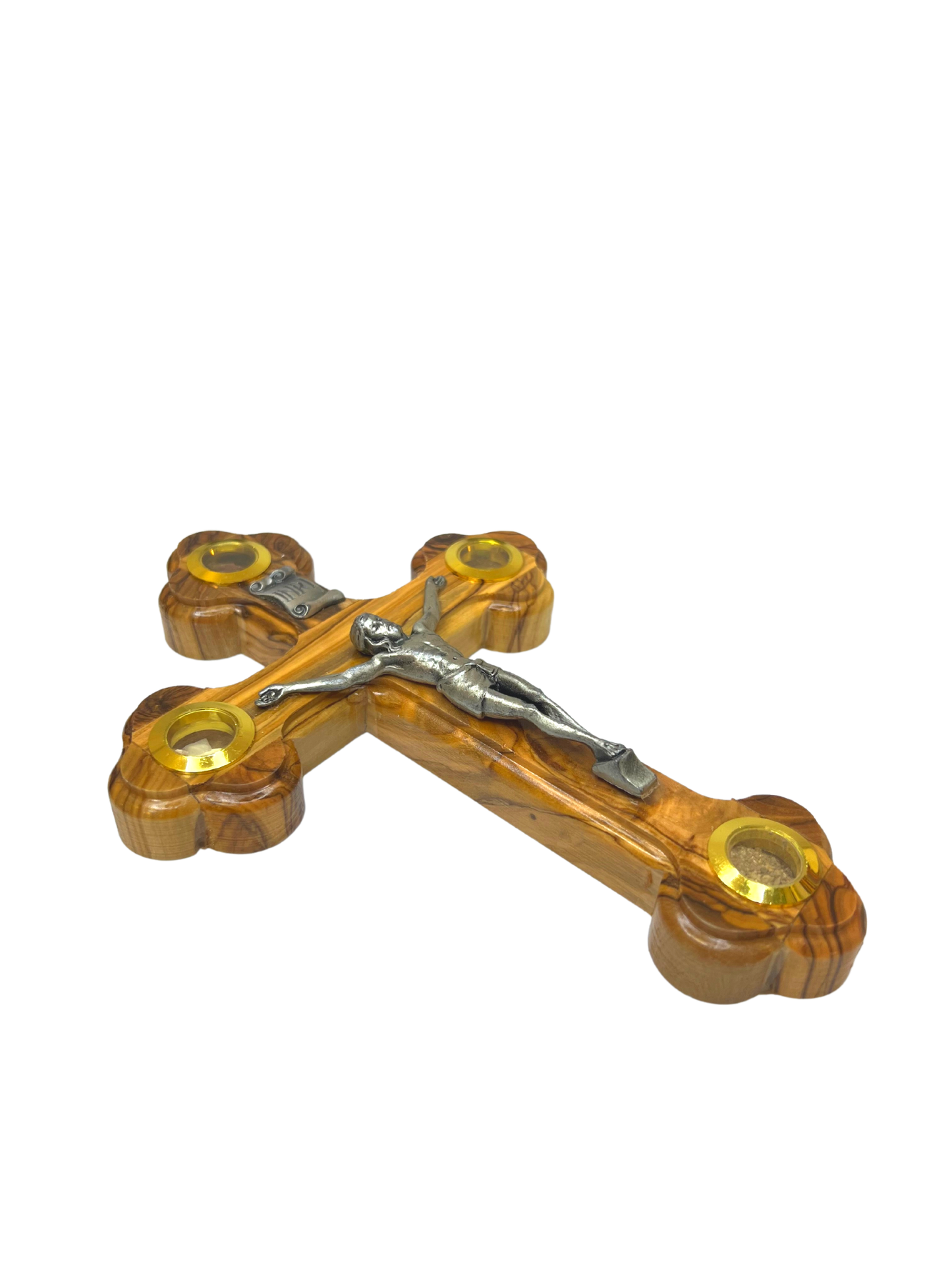 Olive Wood Cross With Crucifix-Wall Hanging Christian Cross
