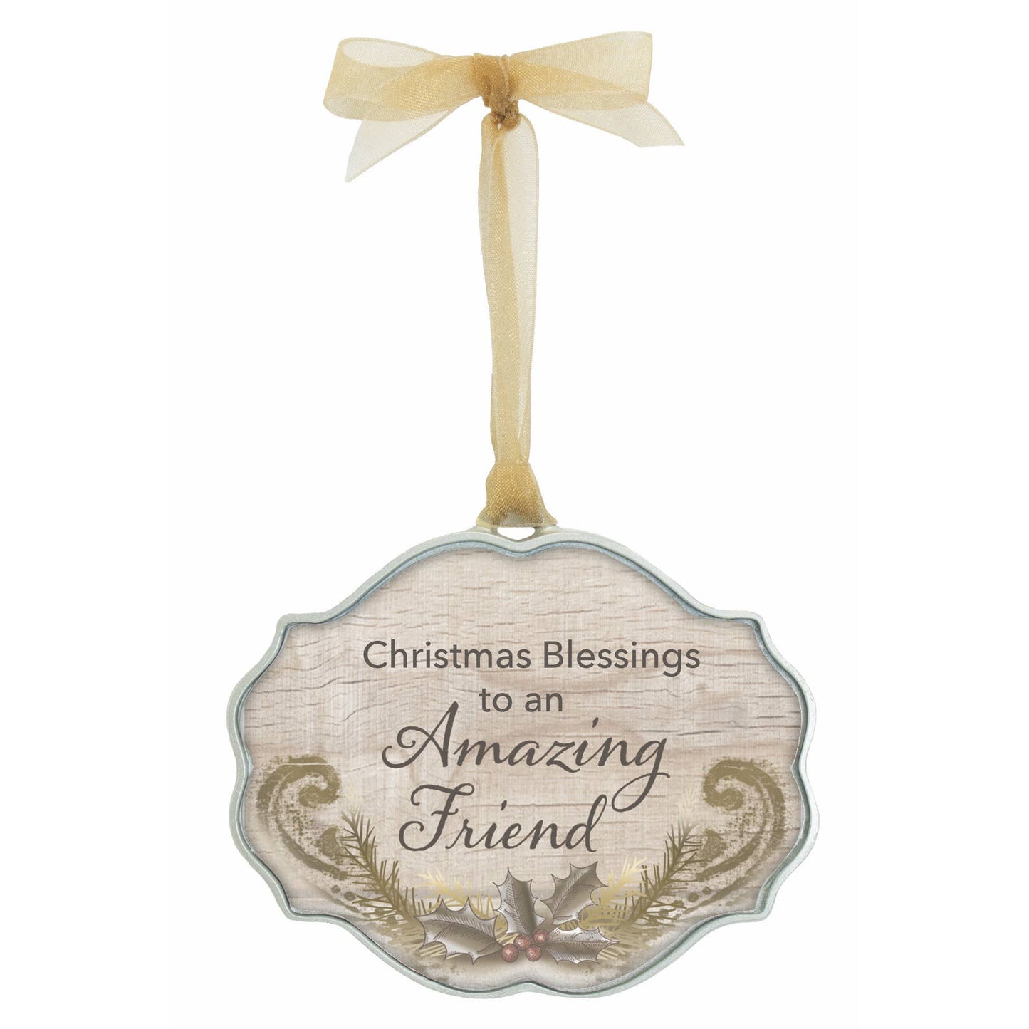 Amazing Woman Christmas Blessings Ornaments