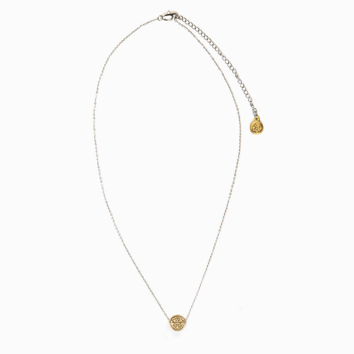 Benedictine Petite Necklace - Gold / Silver