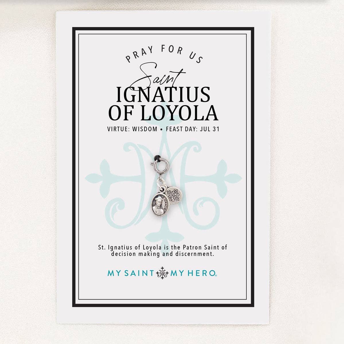 Crucifix Charm - Silver