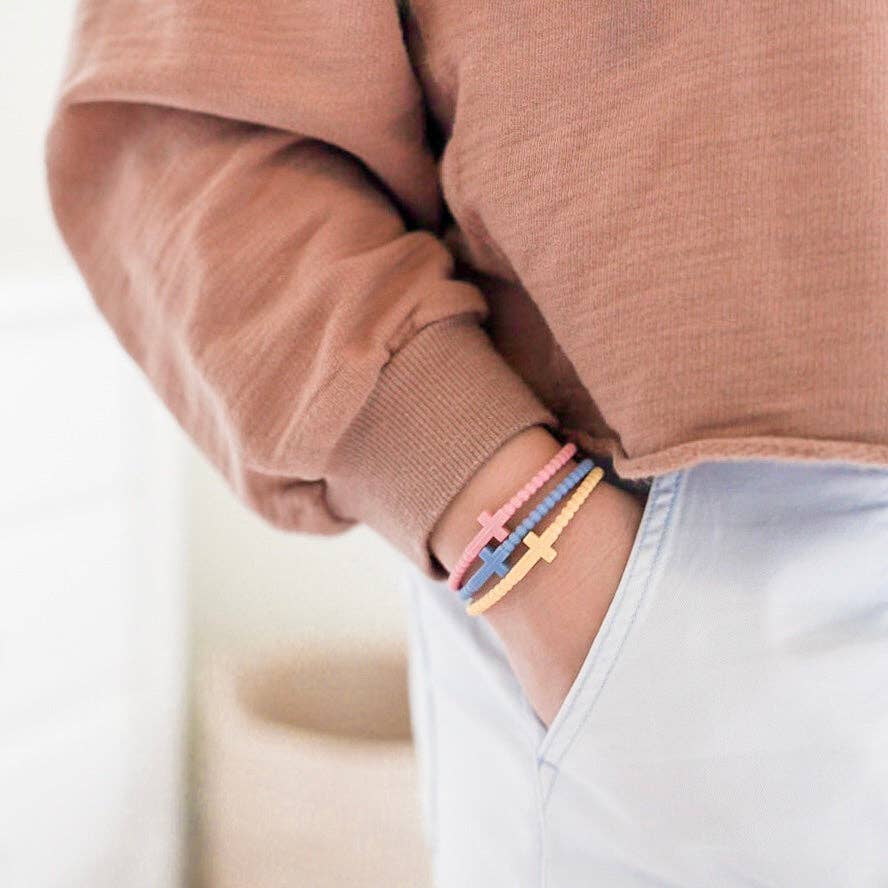 Cross Silicone Bracelets - EXTRA SMALL