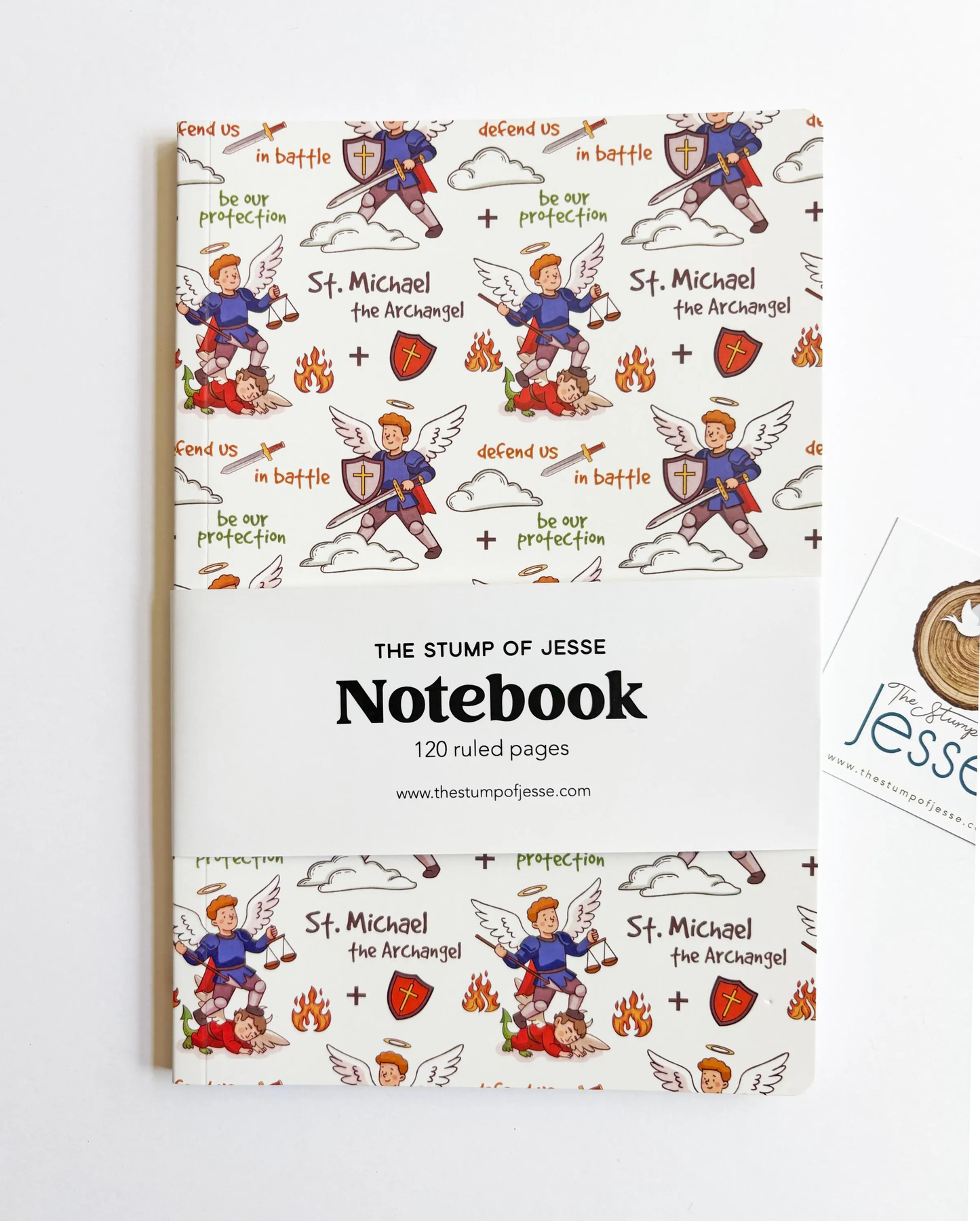 St. Michael the Archangel Journal | Ruled Notebook