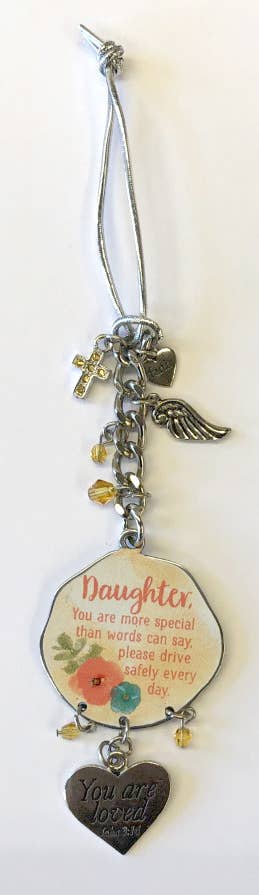 Daughter Car Charm