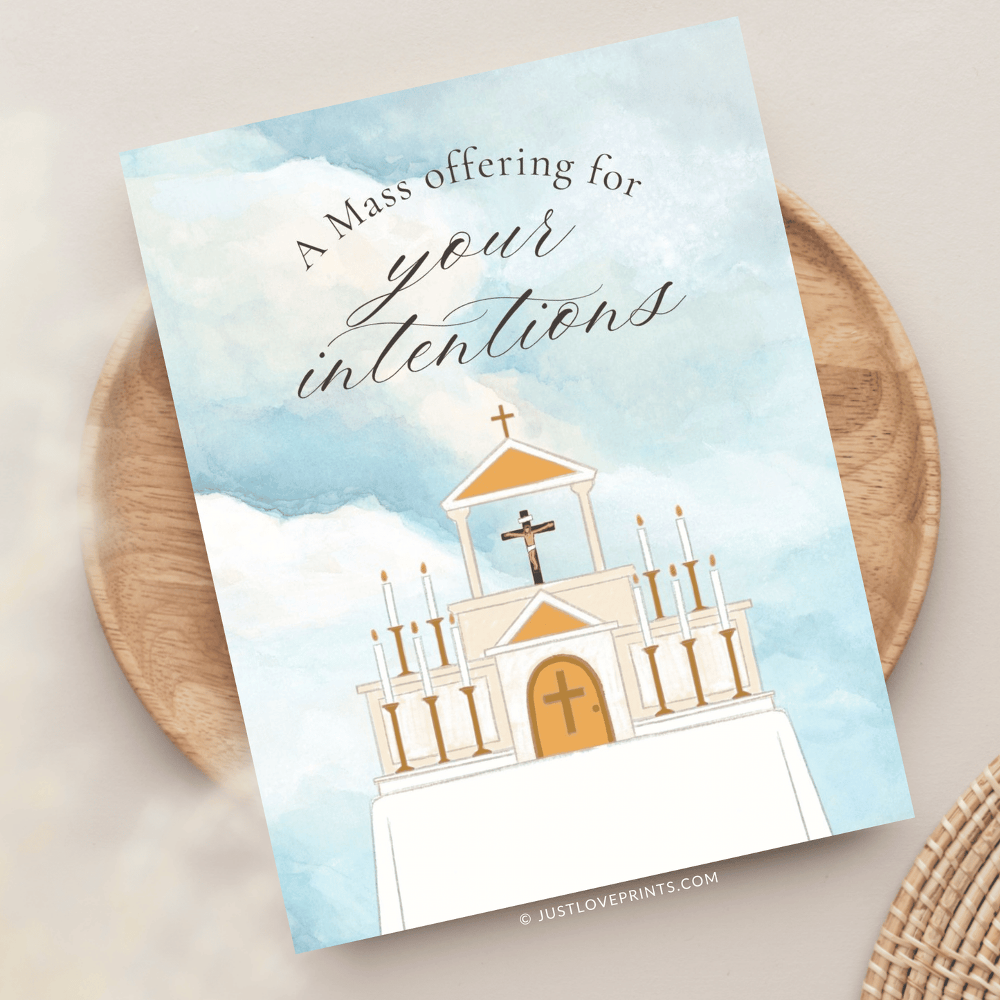 GC-Catholic Mass Card