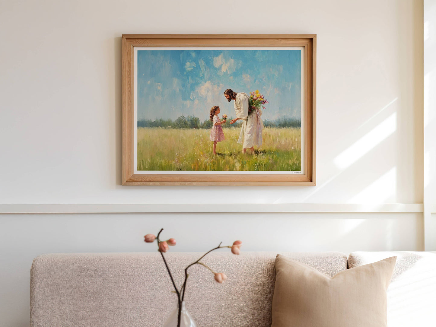 Cheerful Gift | Signed Handmade Art Print