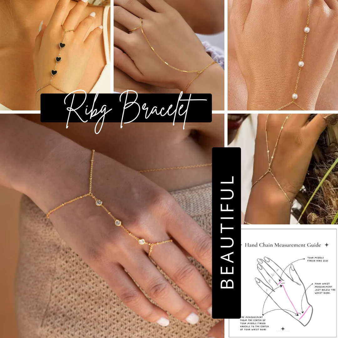 Religious-Theme Satellite Delicate Cross Hand-Chain Bracelet