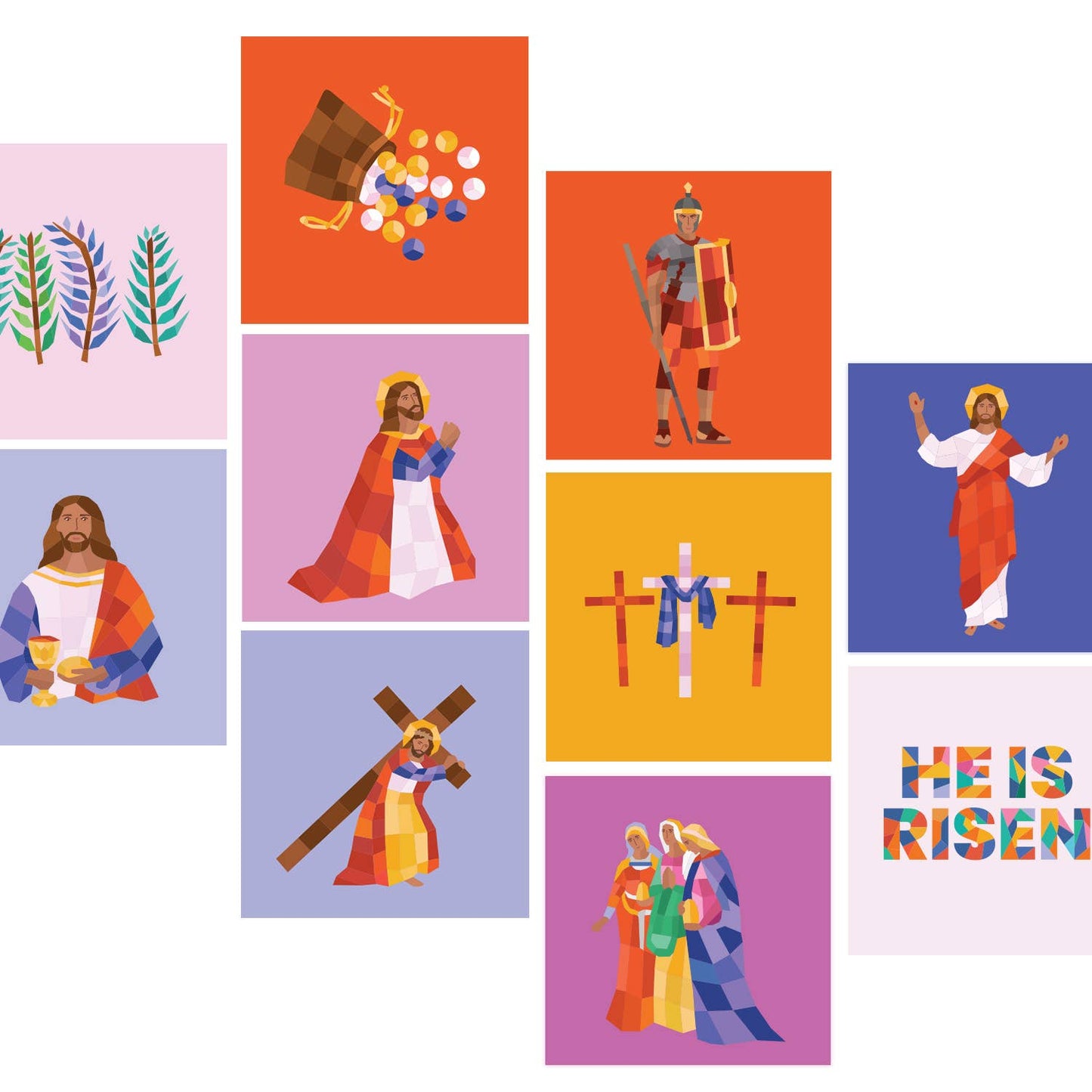 Pray by Sticker: The Story of the Cross