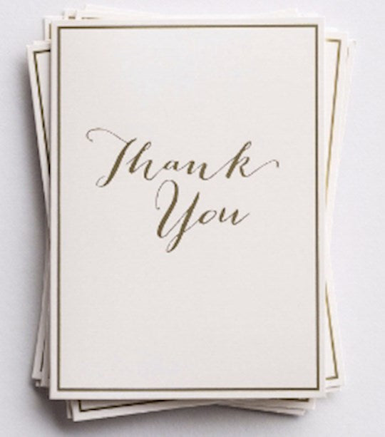 GC-Thank You Boxed Note Cards