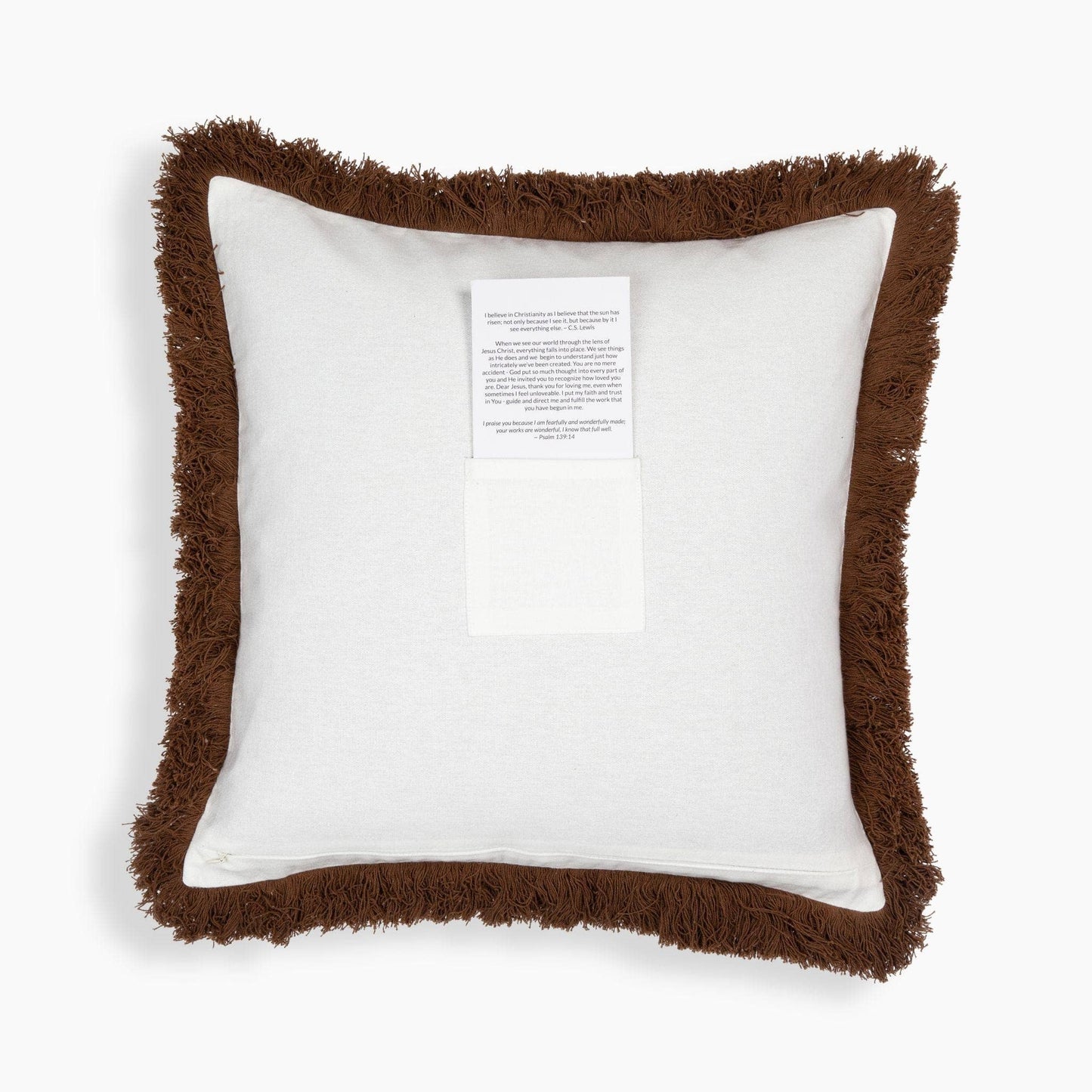 You Are Prayer Pocket Pillow