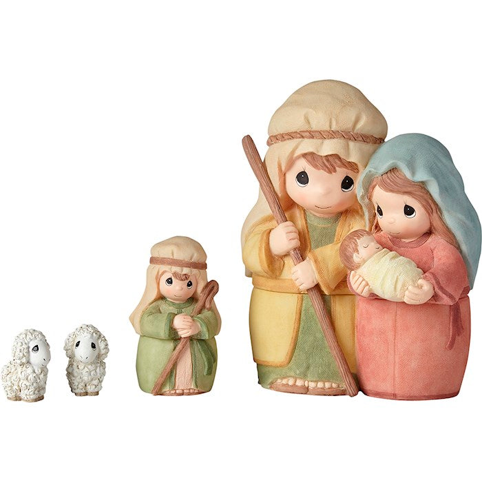 Precious Moments Nesting Nativity Set (6"H)