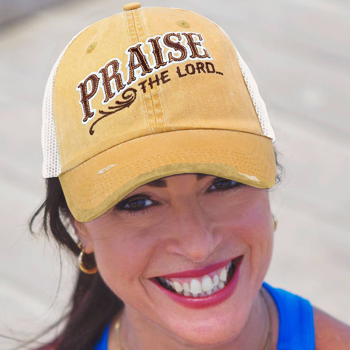 Grace & truth Womens Cap Praise the Lord