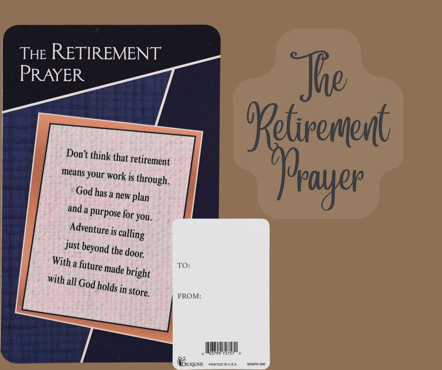 Pocketcard Retirement Prayer - Men