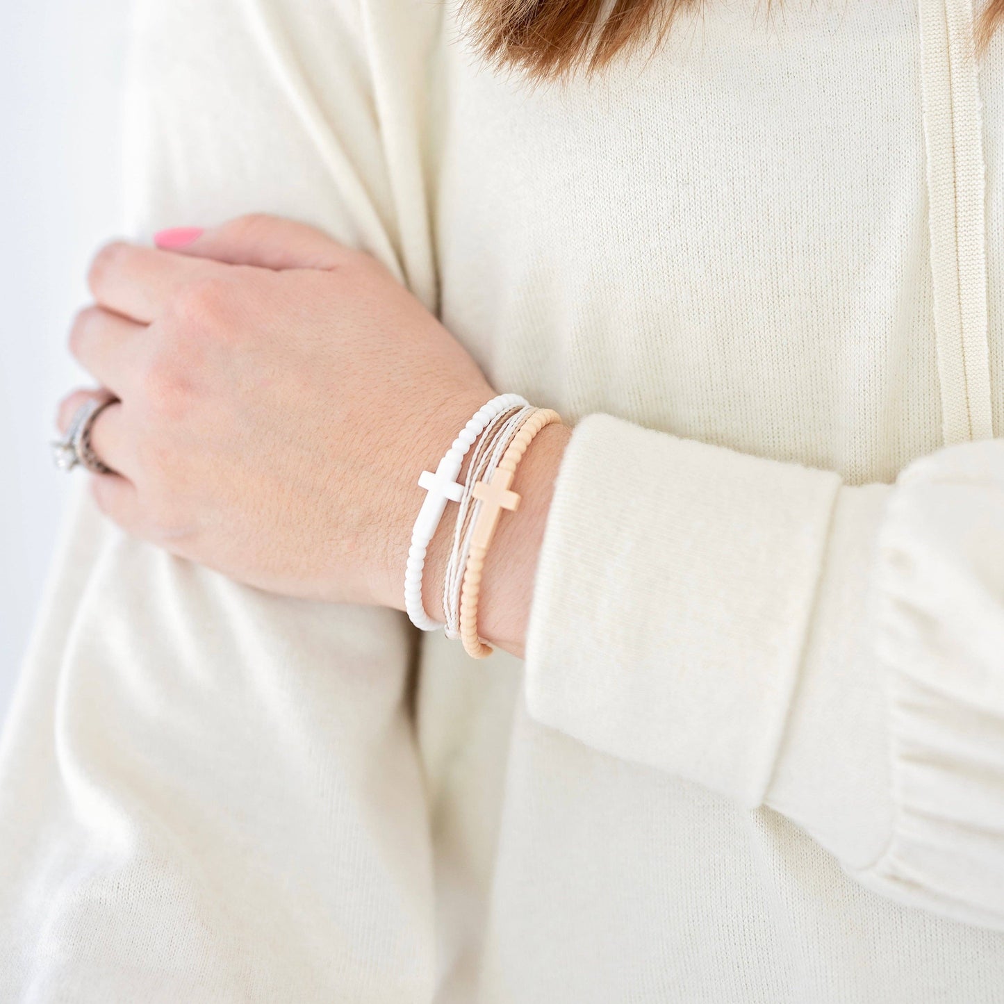 Cross Silicone Bracelets - EXTRA SMALL