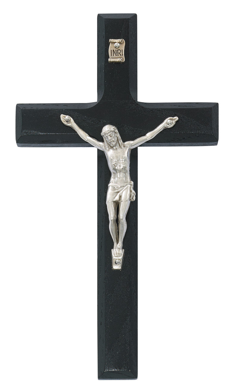 7" BLACK CRUCIFIX