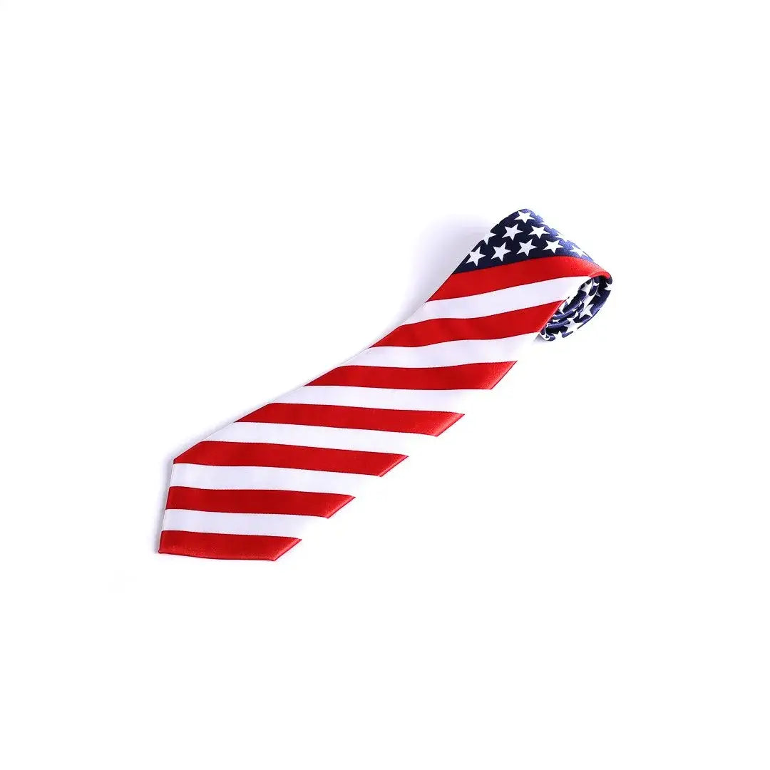 Tie Polyester - American Flag