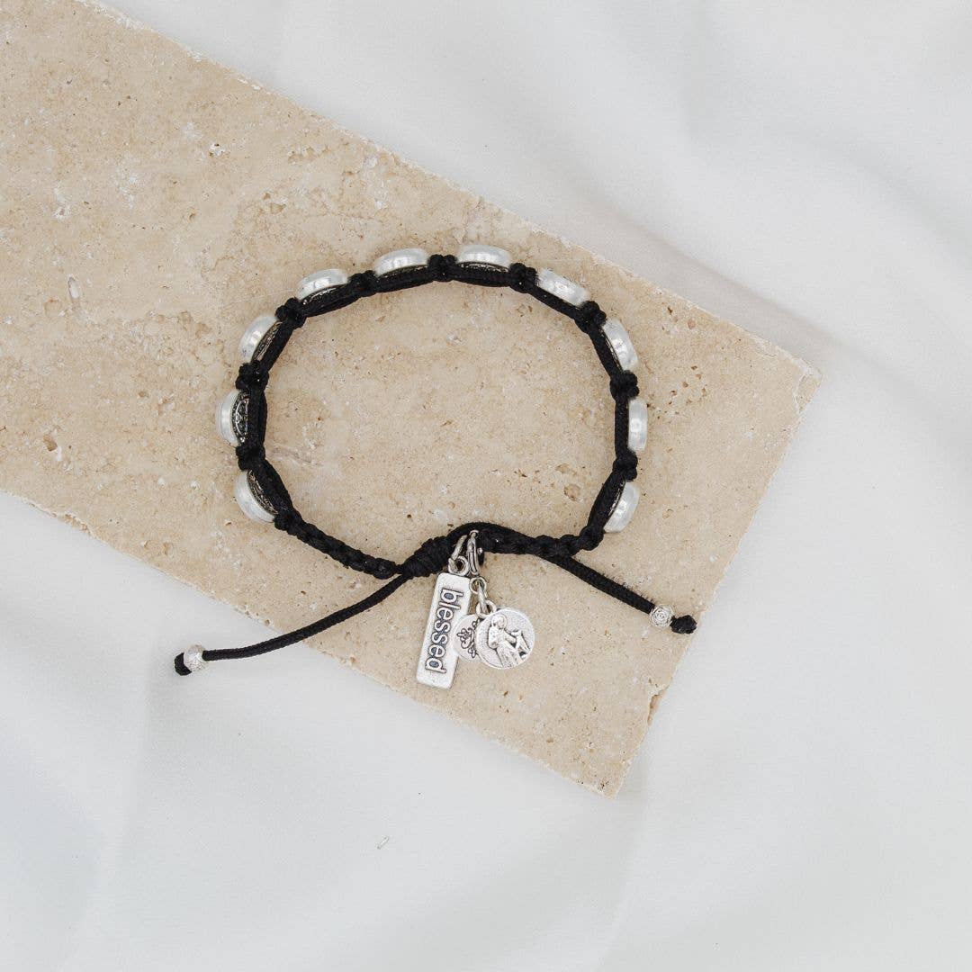 St. Francis Charm - Small, Silver