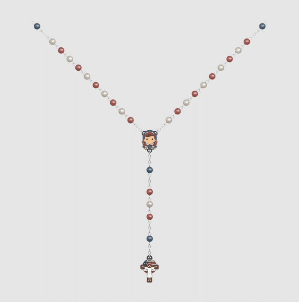 Tiny Saint Rosary - American