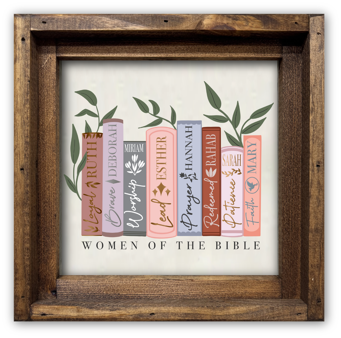 FRAMED CANVAS WOMEN OF THE BIBLE