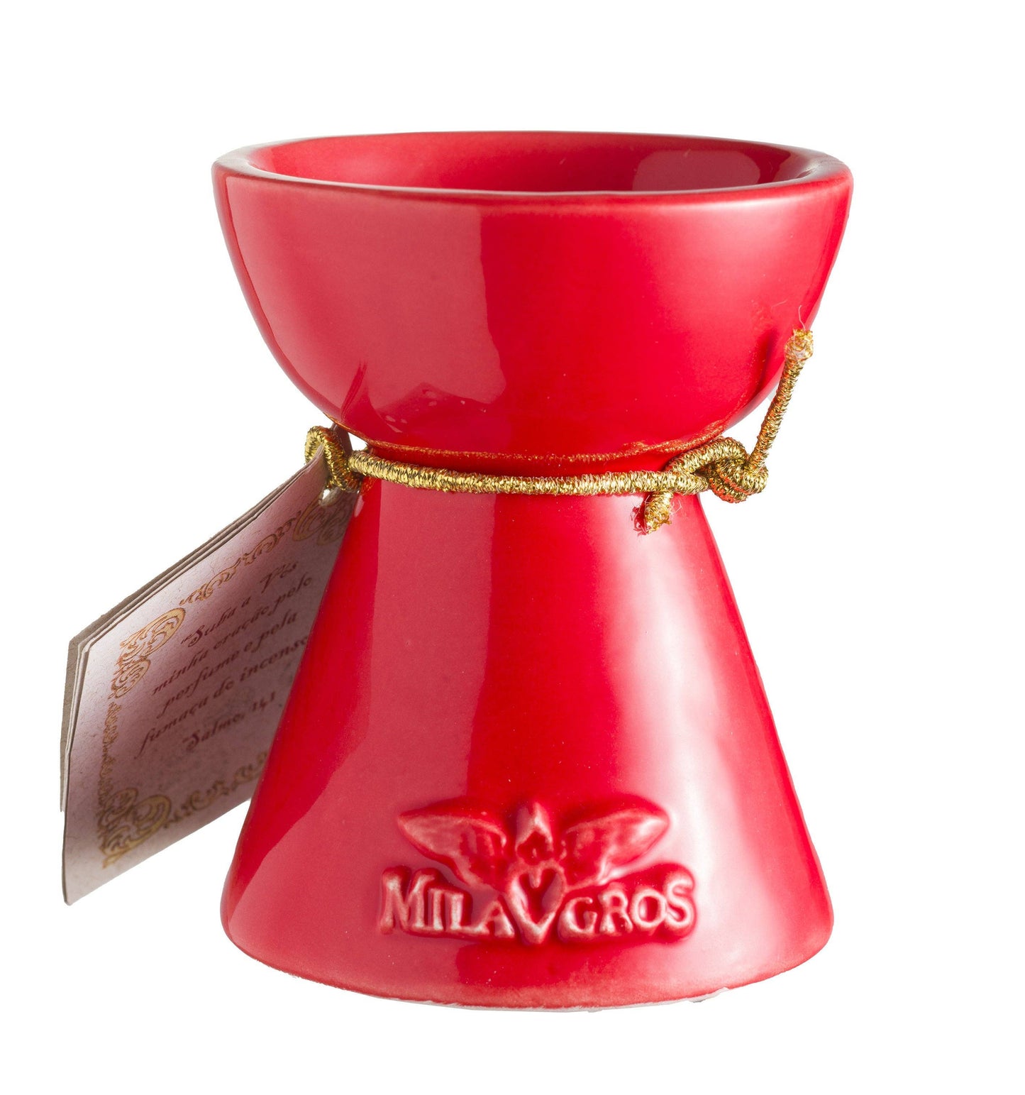 Milagros Ceramic Incense Burner - 3.5 Inch - Various Styles