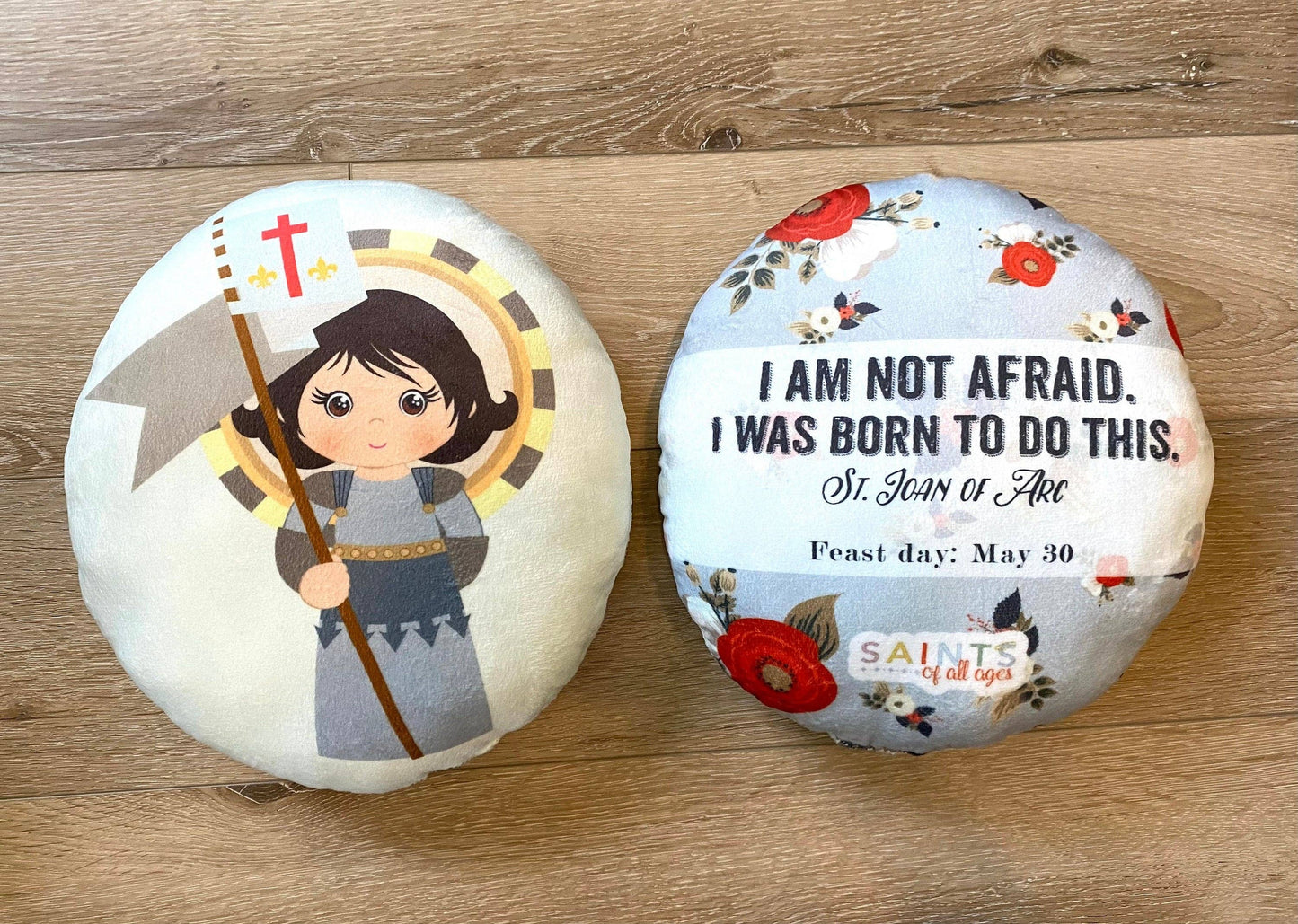 St. Joan of Arc Stuffed Saint Doll pillow
