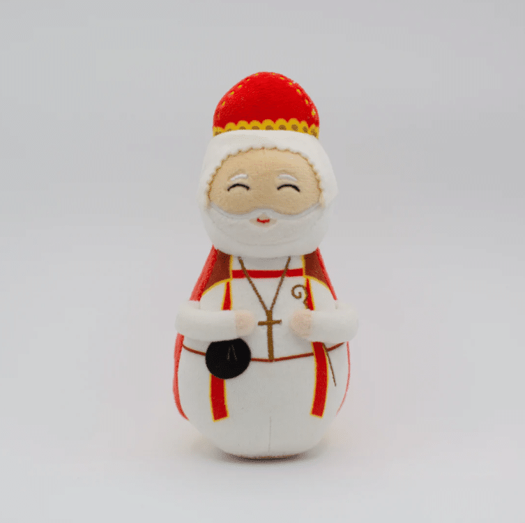 Saint Nicholas Mini Shining Light Plush Doll